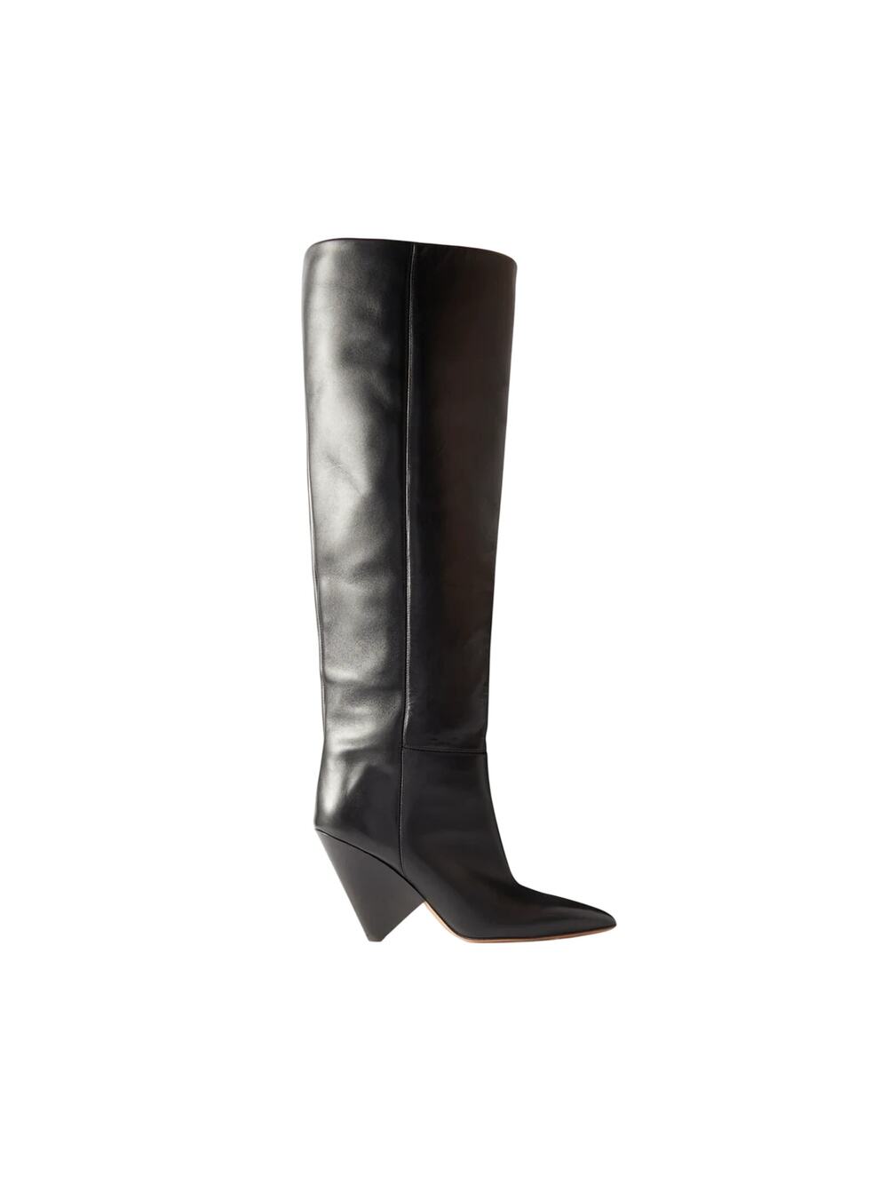 Isabel Marant Sleek Black Lakita Knee Boots Size EU 38 / US 8
